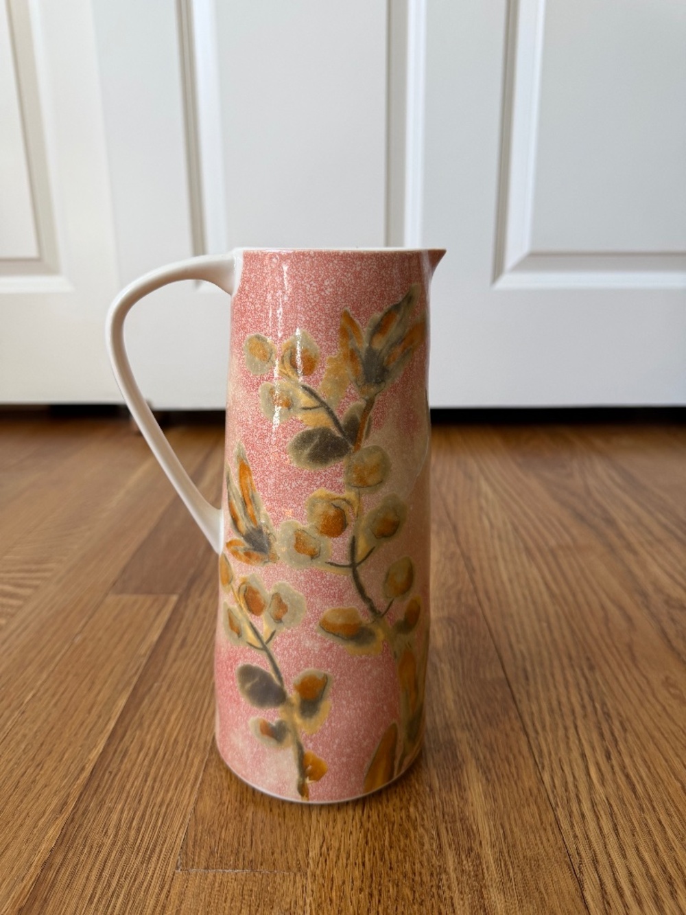 Anthropologie Floral Vase / Pitcher, New